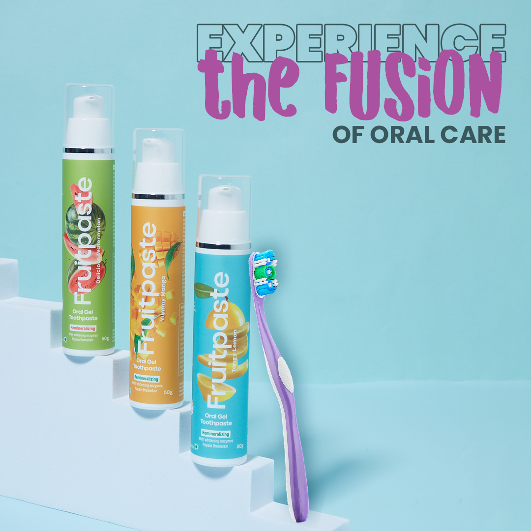 Fruitpaste Combo - Experience the Burst of Fruit Flavors in Your Toothpaste