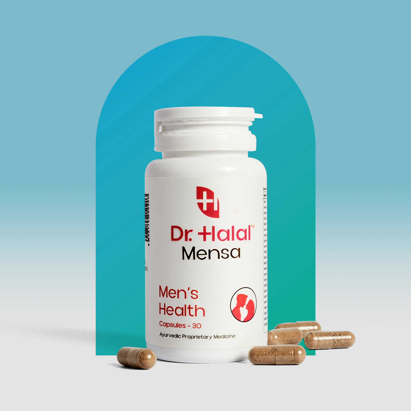 MENSA, Men’s Health, 30 Capsules | 500mg per Capsule: Elevate Your Well-being with Precision Nutrition