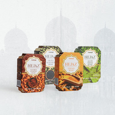 4 Hejaz Soaps Combo: Elevate Your Skincare with a Variety of Natural Formulations