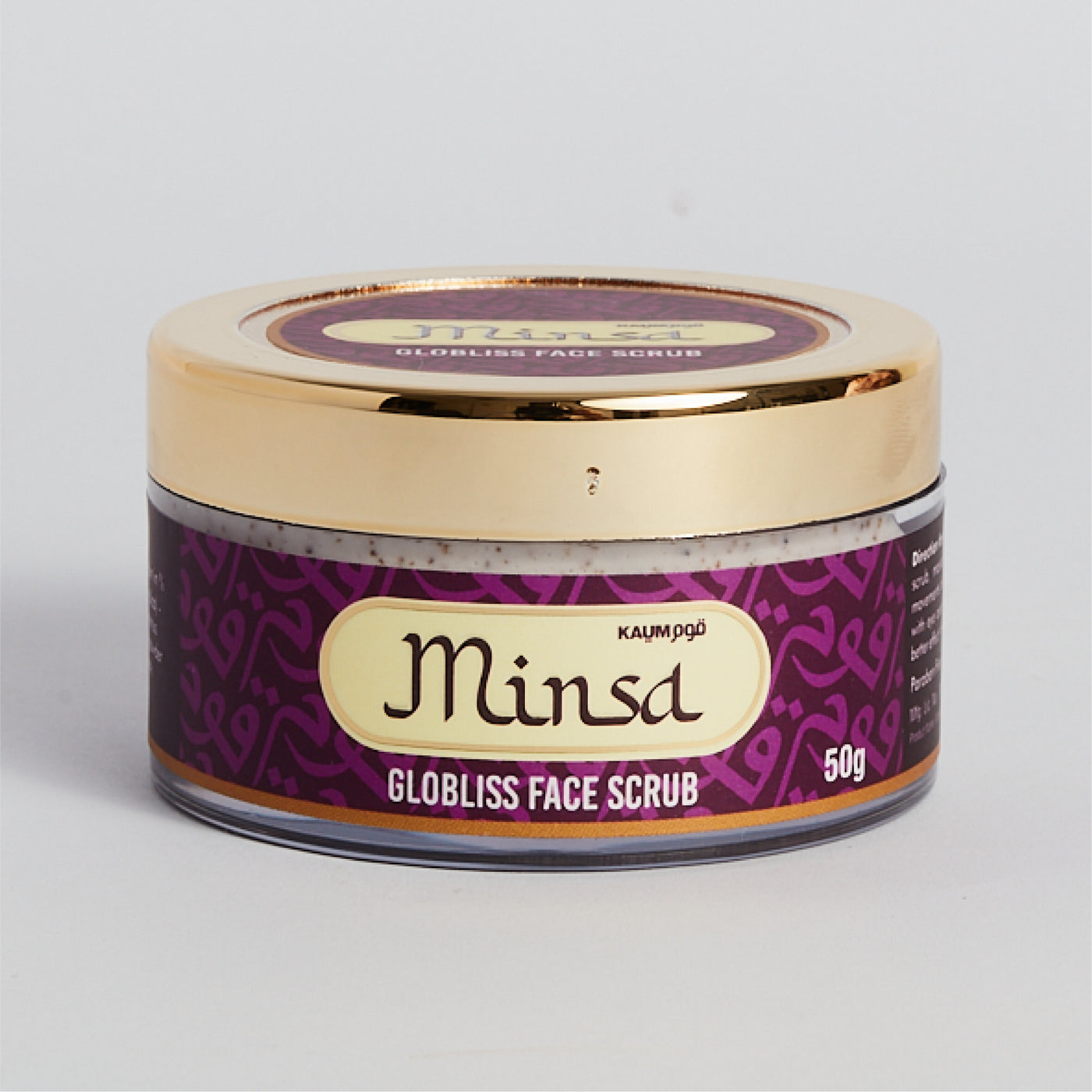 Minsa Globliss Face Scrub 50g: Unveil Radiant Skin with Exfoliating Elegance