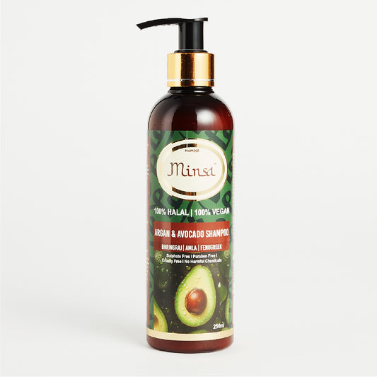 Minsa Argon Avocado Shampoo 180ml: Nourishing Elegance for Your Hair