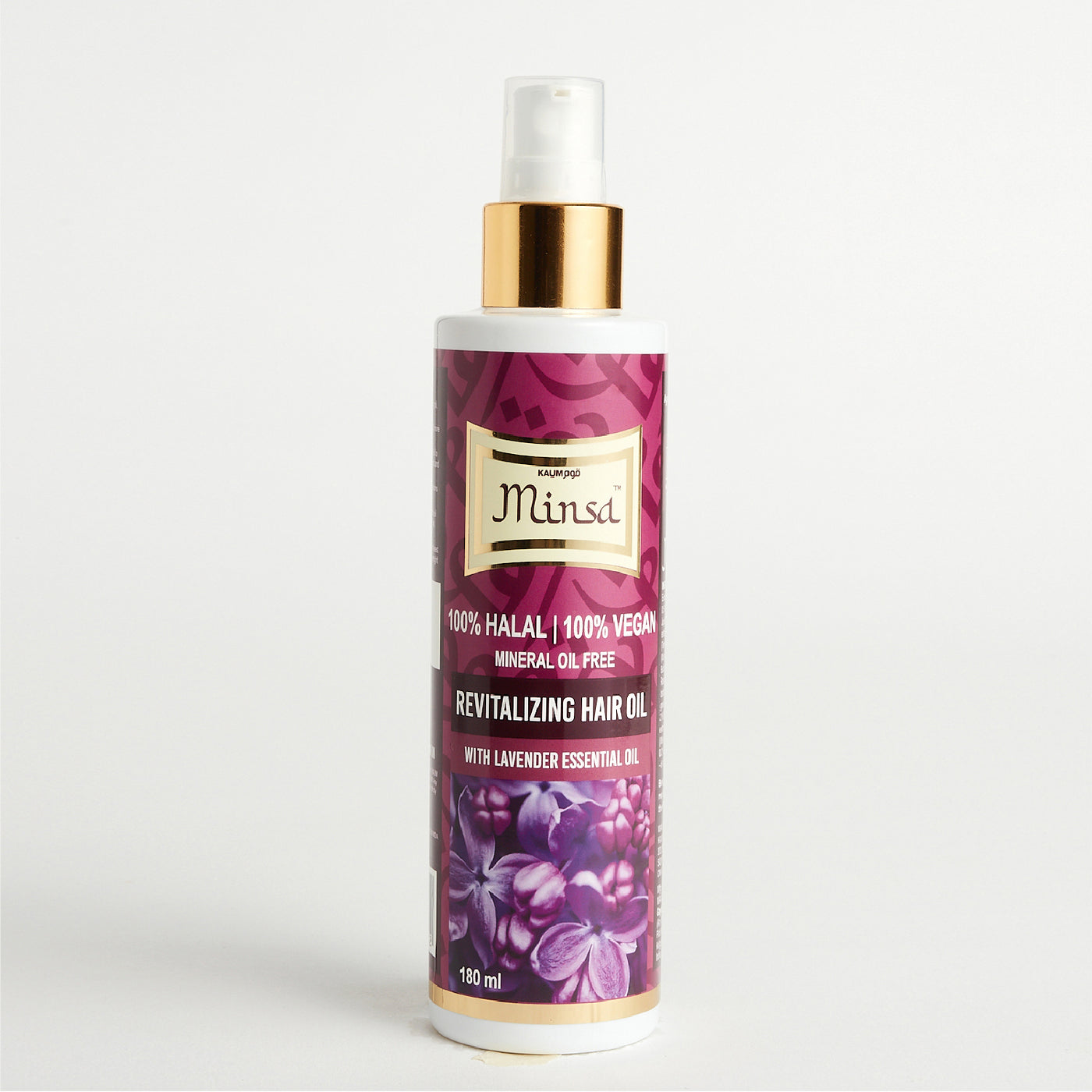 Minsa Revitalizing Hair Oil with Lavender and Essential Oils - 180ml: Nourish Your Hair, Unwind Your Senses