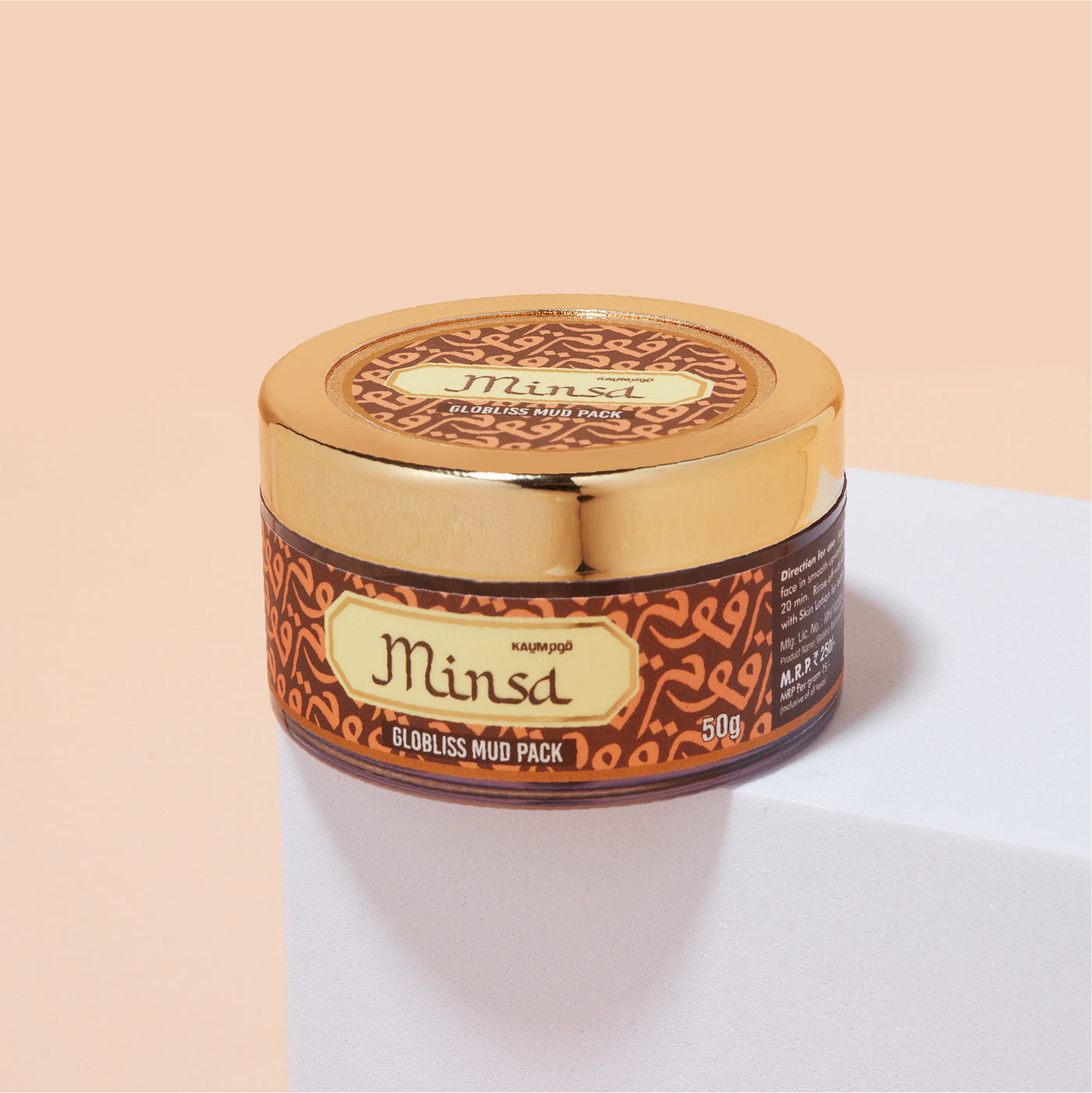 Minsa Globliss Mud Pack 50g: Indulge Your Skin in the Purity of Nature